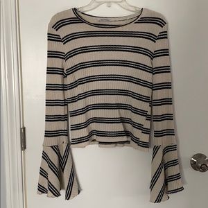 Zara Flared Sleeve Sweater